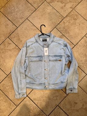 ZYIA Light Blue Denim Top